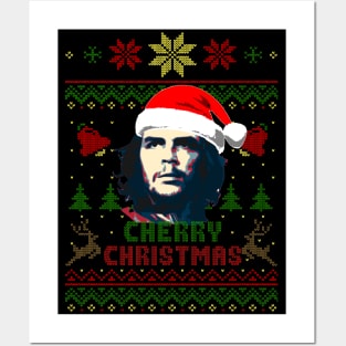 Che Guevara Cherry Christmas Posters and Art
